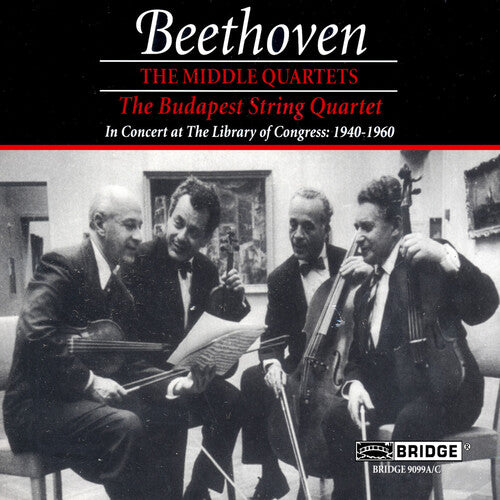 Beethoven: Middle String Quartets / Budapest String Quartet