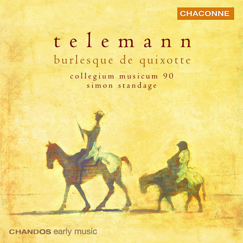 Telemann: Burlesque De Quixote, Etc / Standage, Et Al