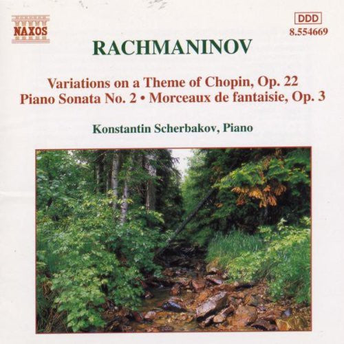 Rachmaninov: Piano Sonata No 2, Etc / Konstantin Scherbakov