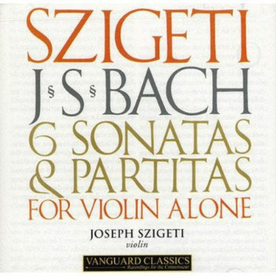 6 SONATAS & PARTITAS FOR SOLO VIOLIN