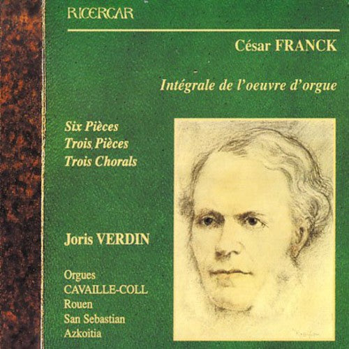 Franck: Complete Works For Organ / Joris Verdin