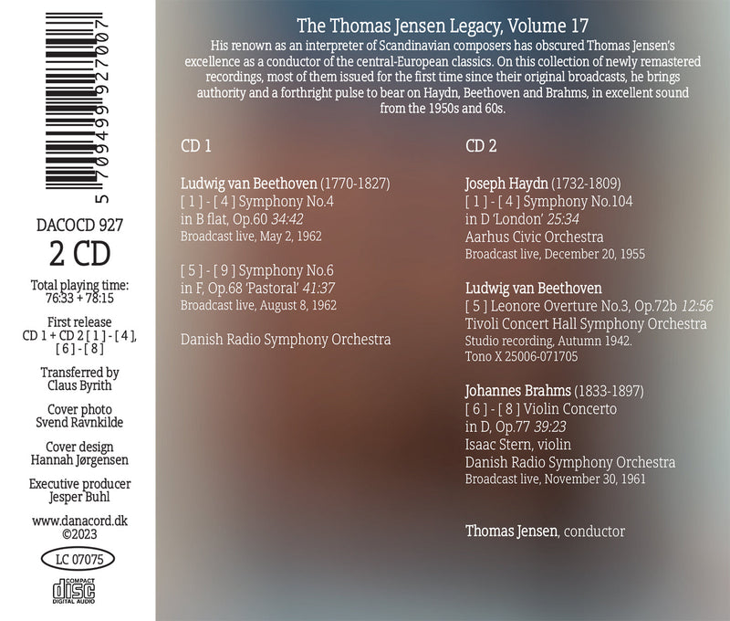 Thomas Jensen Legacy, Vol. 17