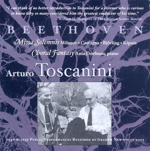 Toscanini Conducts Two Choral Masterpieces By Beethoven
