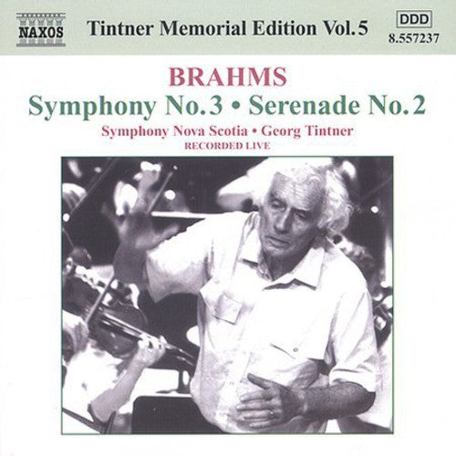 Tintner Memorial Edition Vol 5 - Brahms: Symphony No 3, Etc