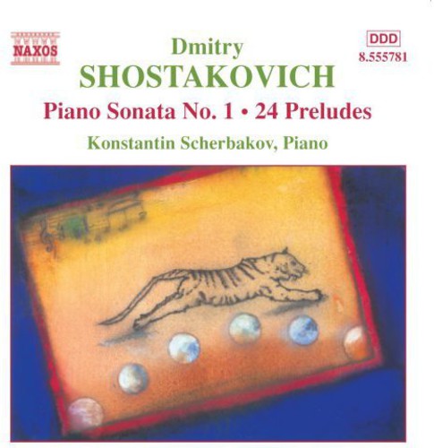 Shostakovich: Piano Sonata No 1, 24 Preludes / Scherbakov