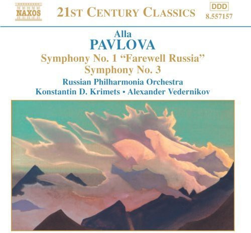Pavlova: Symphony No 1 & 3 / Krimets, Vedernikov, Et Al