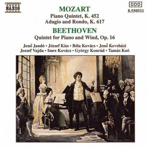 Mozart: Piano Quintet in E-Flat Major / Beethoven: Piano Qui