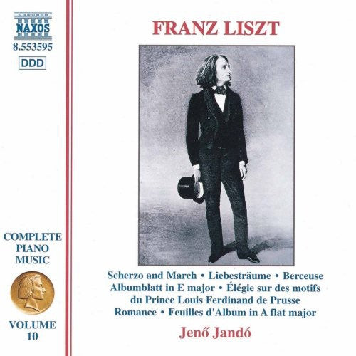 Liszt: Complete Piano Music Vol 10 / Jénö Jandó