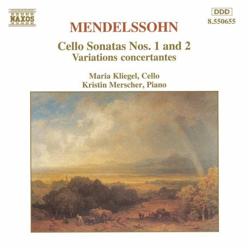 Mendelssohn: Cello Sonatas 1 & 2, Etc / Kliegel, Merscher