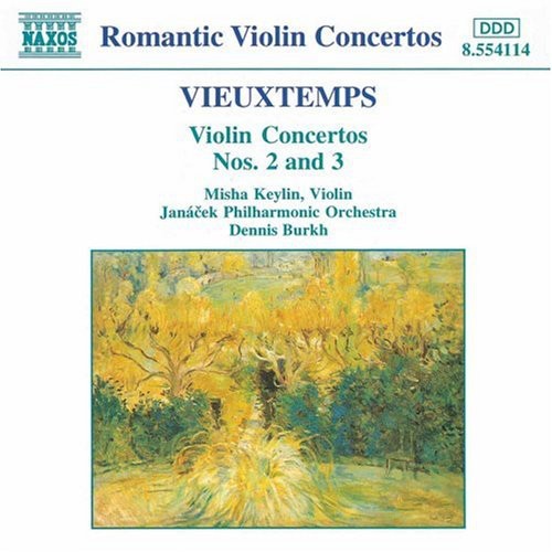 Romantic Violin Concertos - Vieuxtemps / Keylin, Burkh