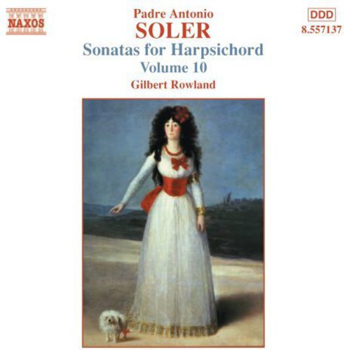 Soler: Sonatas For Harpsichord Vol 10 / Gilbert Rowland