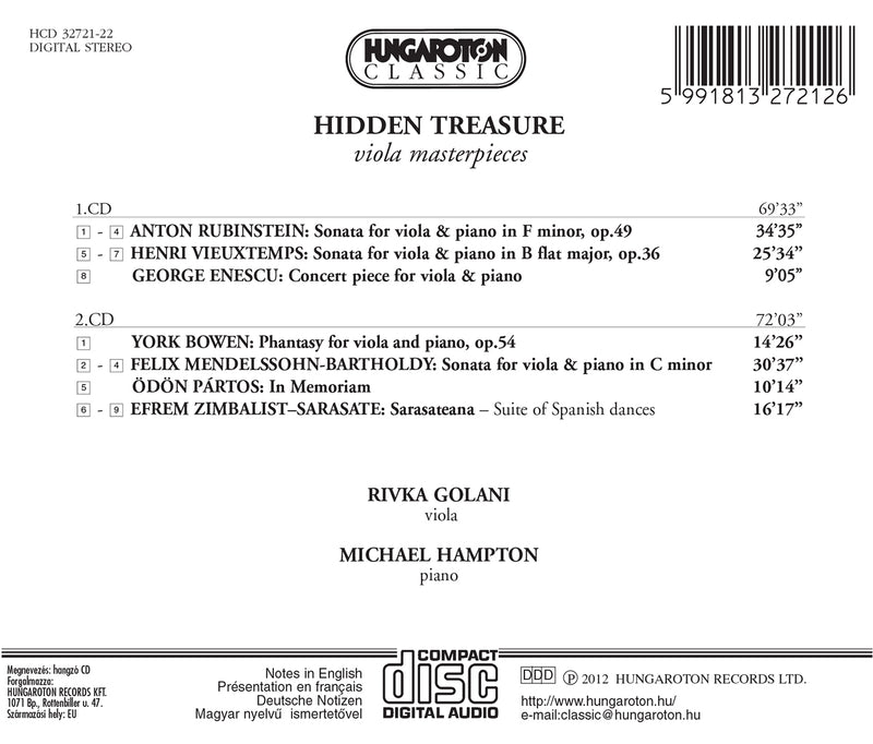 Hidden Treasure: Viola Masterpieces