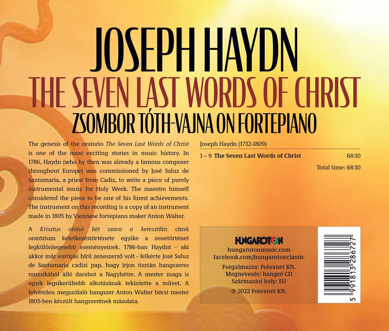 J. Haydn: The Seven Last Words of Christ / Tóth-Vajna