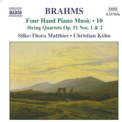 Brahms: Four Hand Piano Music Vol 10 / Matthies, Köhn