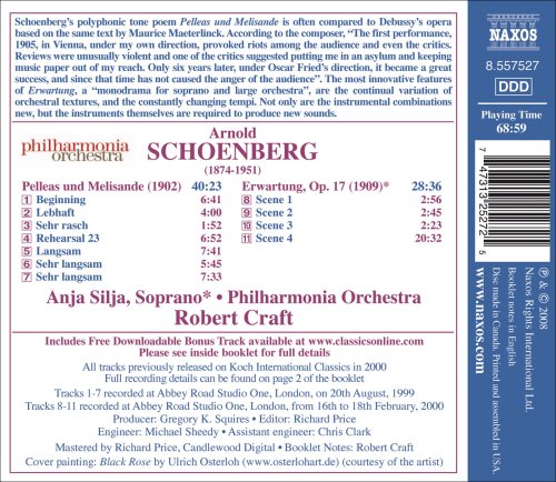 Schoenberg: Pelleas Und Melisande, Erwartung / Craft, Silja