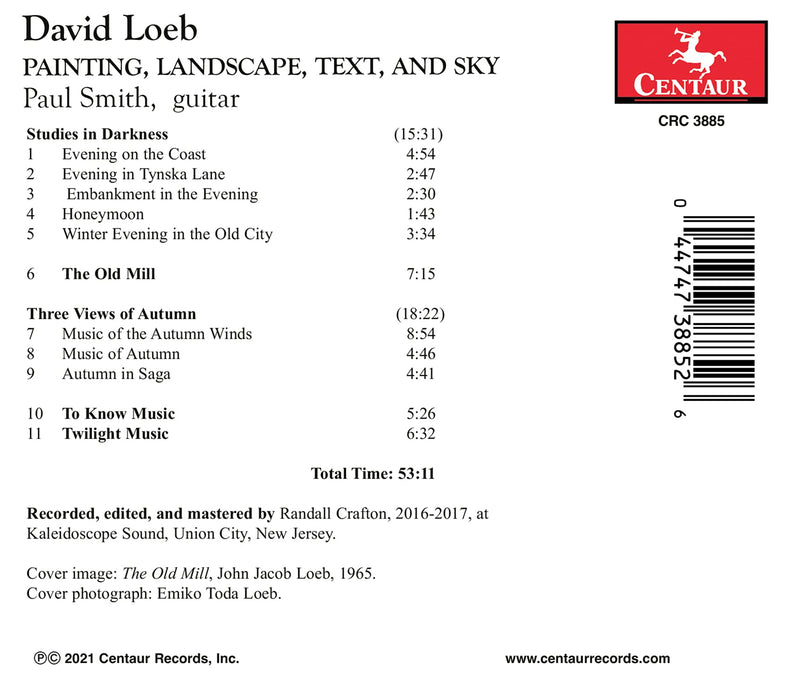 Loeb: Painting, Landscape, Text, and Sky / Smith