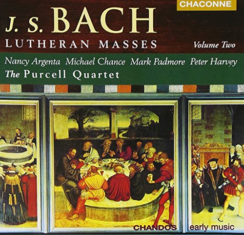 Bach: Lutheran Masses Vol 2 / Argenta, Chance, Harvey, Et Al