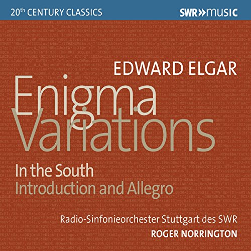 Elgar: Enigma Variations, In the South & Introduction and Allegro / Norrington, Stuttgart Radio Symphony