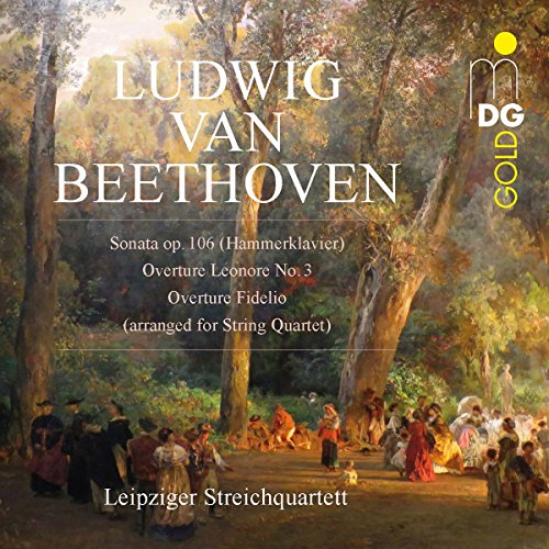 Beethoven: Sonatas & Overtures Arr String Quartet