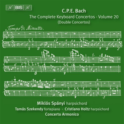 C. P. E. Bach: Concertos for Two Keyboards / Miklos Spanyi