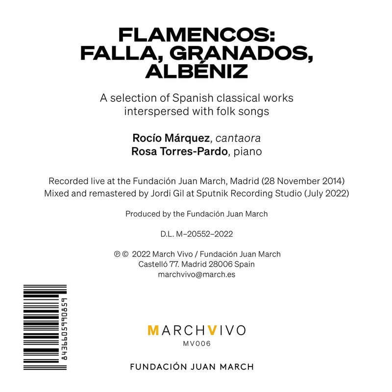 Falla, Granados & Albeniz: Flamencos