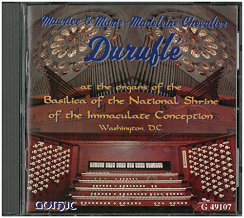 Maurice & Marie-Madeleine Chevalier Durufle at the Organ