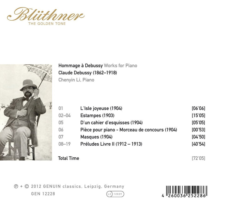 Hommage à Debussy: Works for Piano CD 3