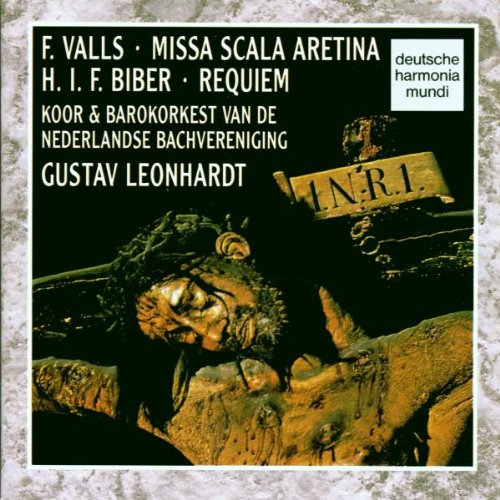 Valls: Missa Scala Aretina;  Biber: Requiem / Leonhardt