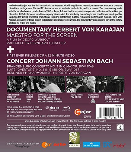 Herbert von Karajan: Maestro for the Screen [Blu-ray]
