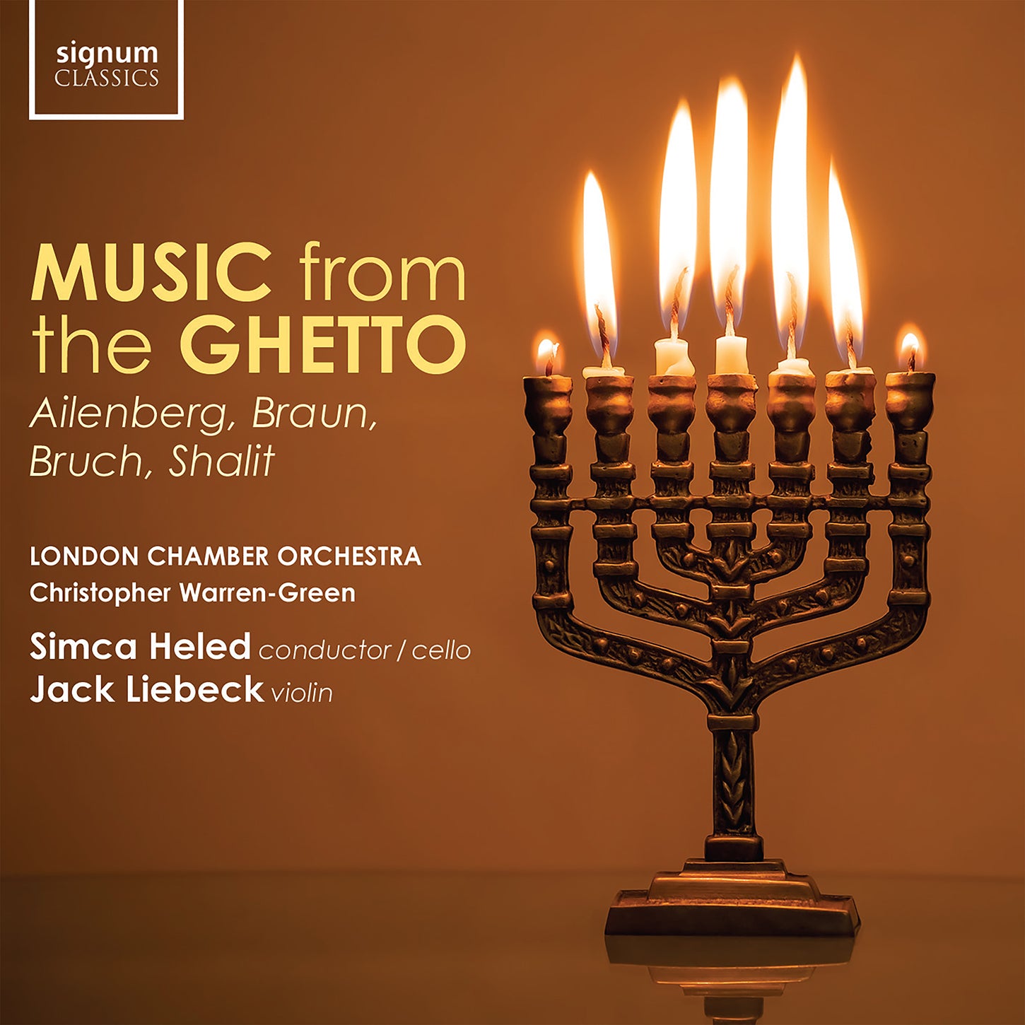 Music from the Ghetto / Heled, Warren-Green, London Chamber Orchestra