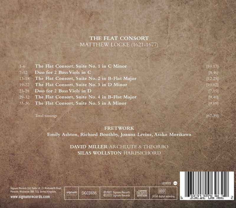 Locke: The Flat Consort / Fretwork