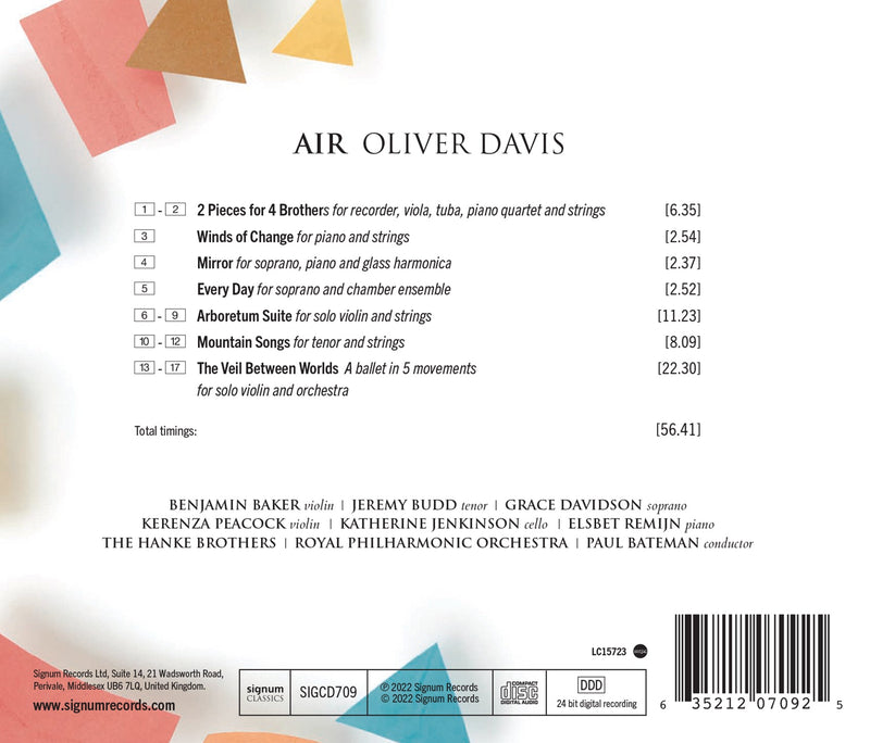 Davis: Air / Bateman, Royal Philharmonic Orchestra