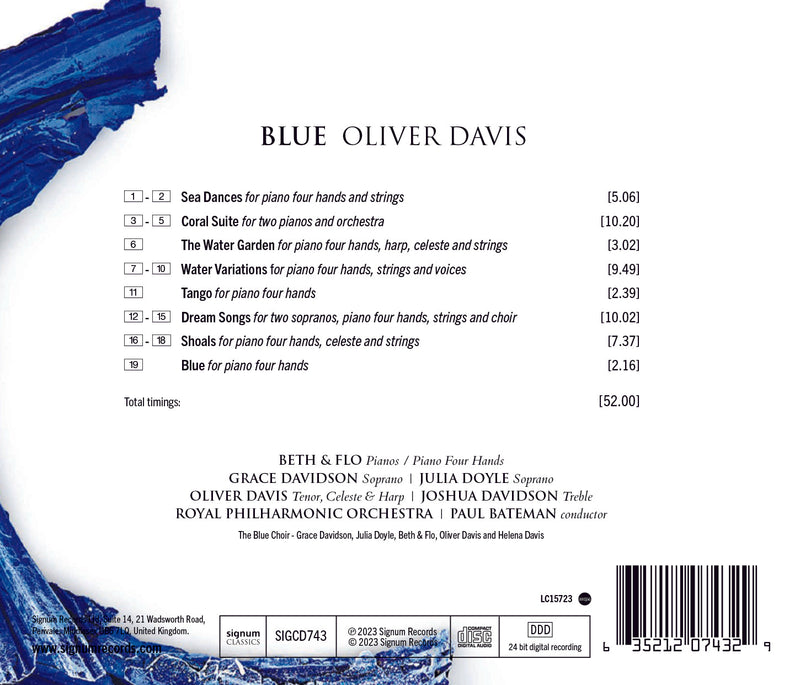 Davis: Blue / Bateman, RPO