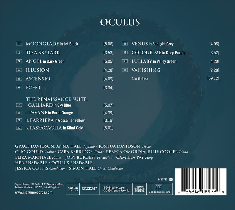 Cooper: Oculus / Her Ensemble, Oculus Ensemble