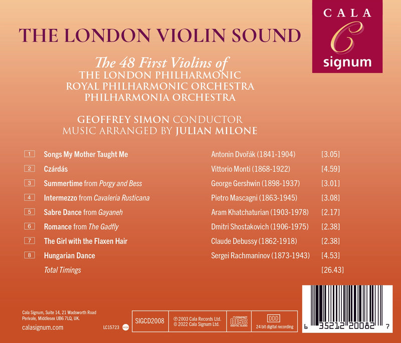 The London Violin Sound