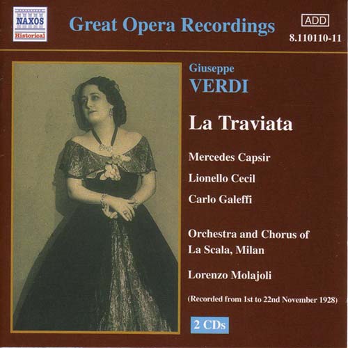 Verdi: Traviata (La Scala) 1928 [2 CDs]
