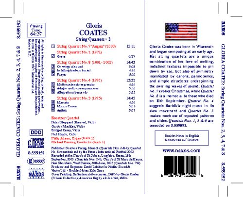 String Quartets Nos. 2-4, 7 & 8