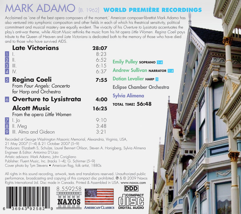 Prologos from Lysistrata / Late Victorians / Little Women Suite