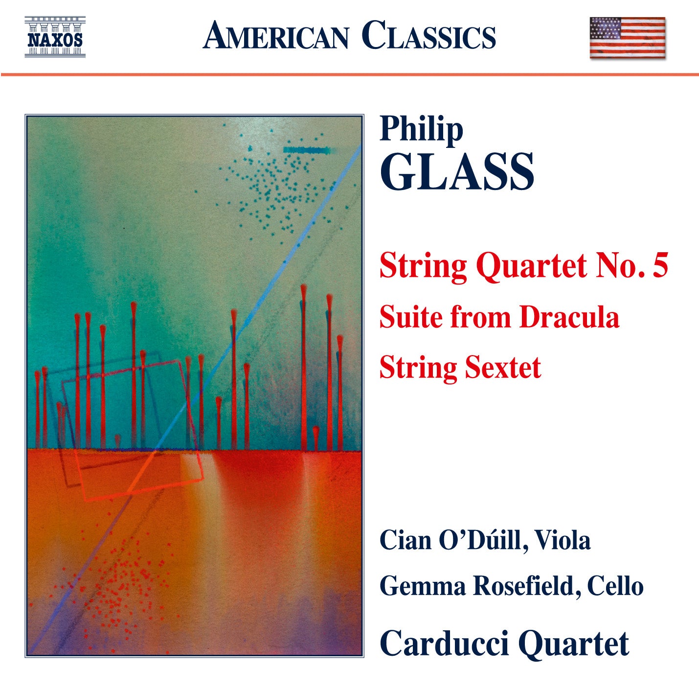 Glass: String Quartet No. 5; Suite from Dracula; String Sextet / Carducci Quartet