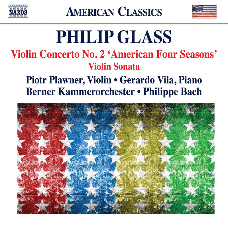 Glass: Violin Concerto No. 2 & Violin Sonata / Plawner, Berne Chamber Orchestra