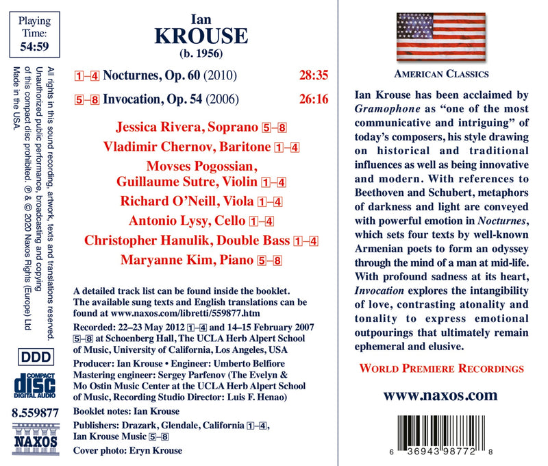 Krouse: Nocturnes & Invocation / Various