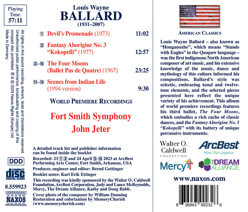 Ballard: Works for Orchestra / Jeter, Fort Smith Symphony