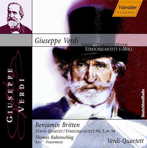 VERDI: String Quartet in E minor / BRITTEN: String Quartet N