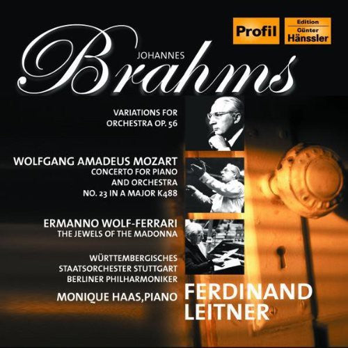 Mozart: Piano Concerto No. 23 - Brahms: Variations On A Them
