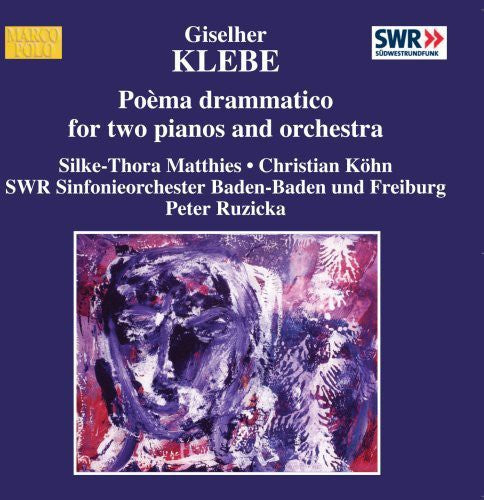 KLEBE: Poema drammatico / Widmungen / Zornige Lieder ohne Wo