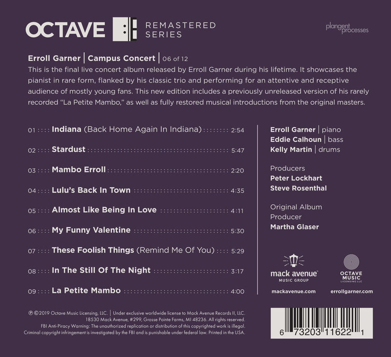 CAMPUS CONCERT (OCTAVE REMASTERED SERIES)