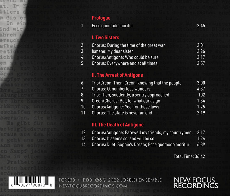 Kallembach: Antigone / Willer, Lorelei Ensemble