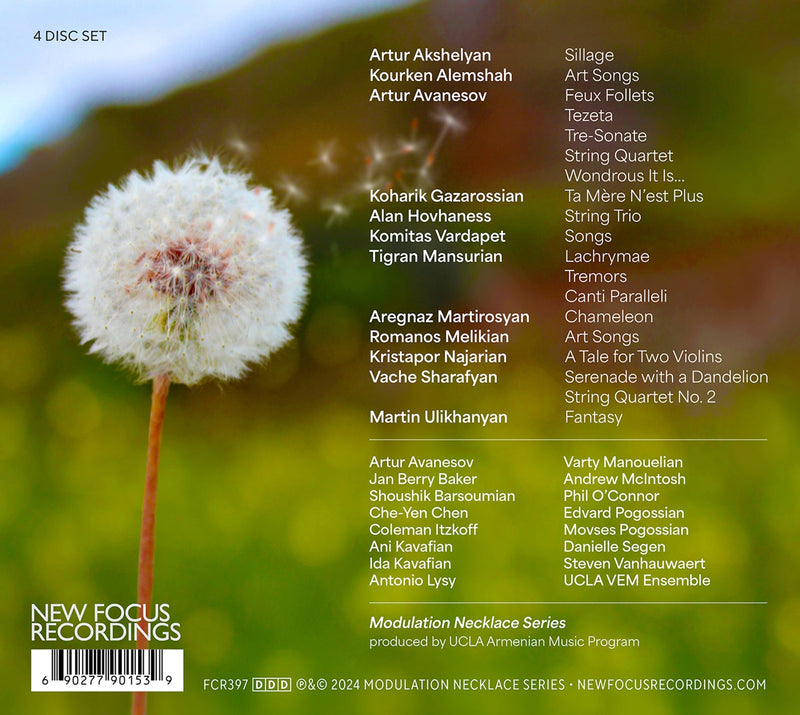 Serenade with a Dandelion: Armenian Chamber Music, Old & New