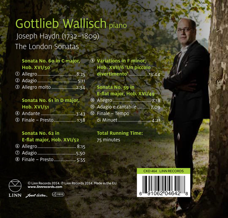 Haydn: London Sonatas / Wallisch