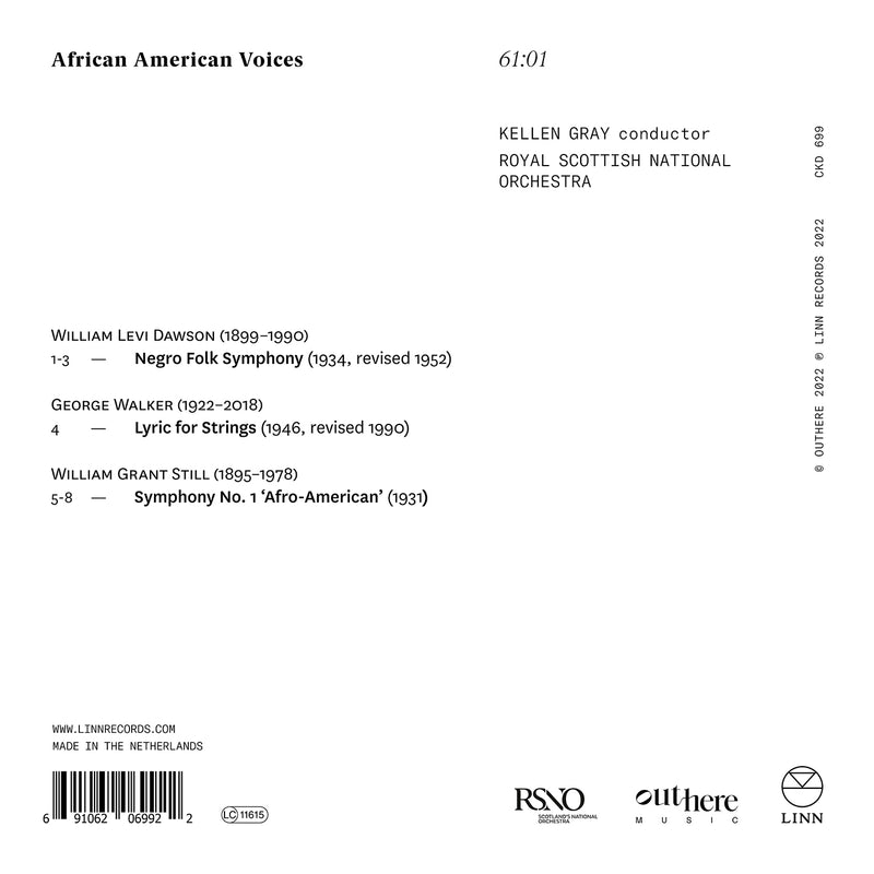 African American Voices / Gray, Royal Scottish National Orchestra